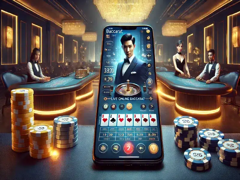 เล่นเกมบาคาร่า เล่นเกมผ่านแอพบาคาร่า